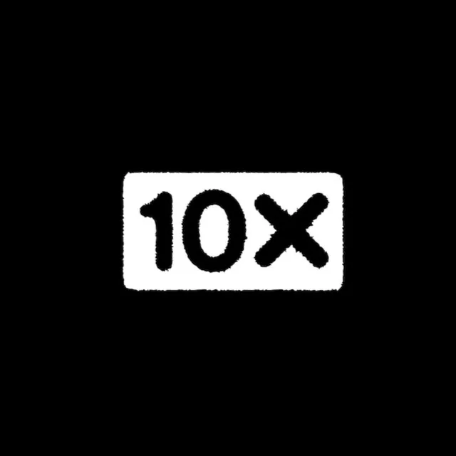 10X