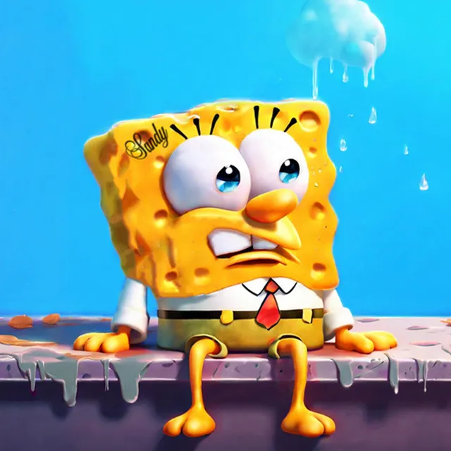 Sad Sponge