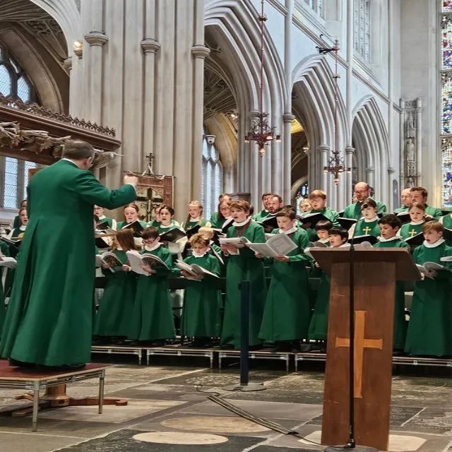 The Choir Of Bath Abbey