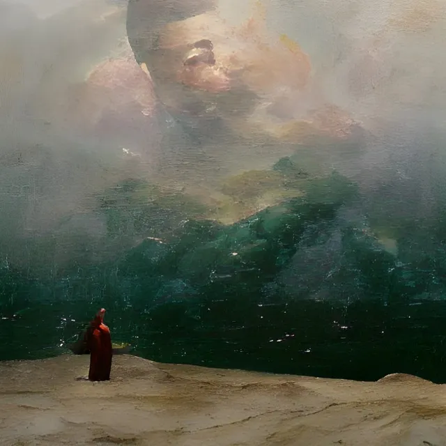 The Monk by the Sea