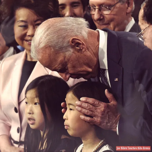 Joe Biden Touches Kids - Remix