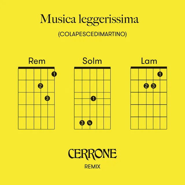 Musica leggerissima - Cerrone Remix