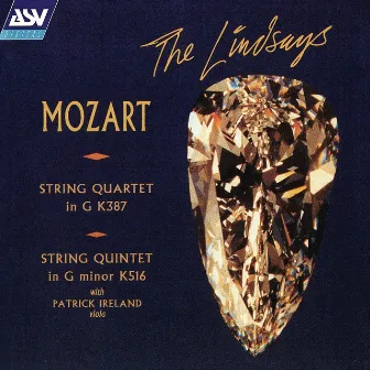 Mozart: String Quartet No. 14; String Quintet No. 4 by Lindsay String Quartet