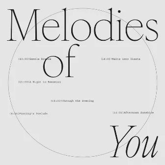 Melodies of You : You are My Day by Yoonseok Lee