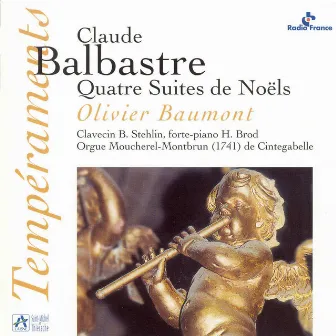 Balbastre: Quatre Suites de Noëls (Orgue Moucherel-Montbrun de Cintegabelle) by Claude Balbastre