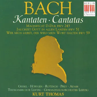 Johann Sebastian Bach: Cantatas - BWV 51, 59, 243 / Magnificat (Thomas) by Unknown Artist