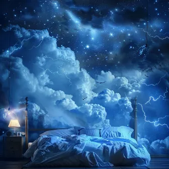 Slumbering Thunder: Nocturnal Music for Sleep by Healing Solfeggio Frequencies