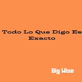 Todo Lo Que Digo Es Exacto by Big Wise