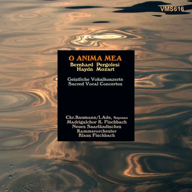 O anima mea (Sacred Vocal Concertos and Cantatas)