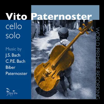 Solo cello works by JS Bach, CPE Bach, Biber and Paternoster by Vito Paternoster