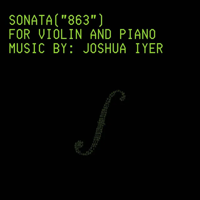 Violin Sonata ("863")