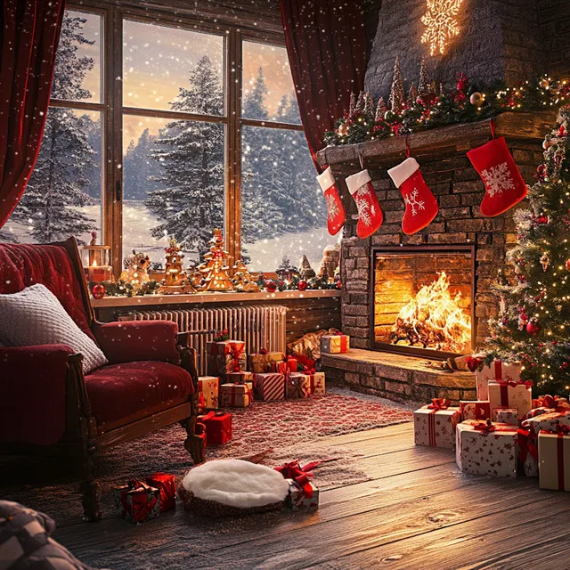 Cozy by the Fireplace – A Holiday Melody