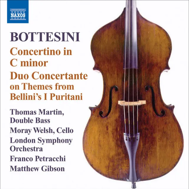 Double Bass Concertino in C minor (version of Double Bass Concerto No. 2 for double bass and strings): I. Moderato