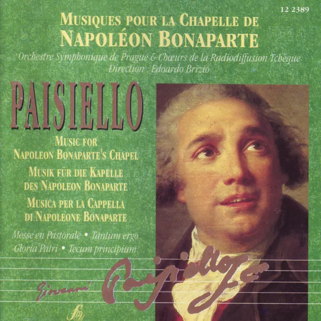 Paisiello: Musiques pour le chapelle de Napoleon Bonaparte