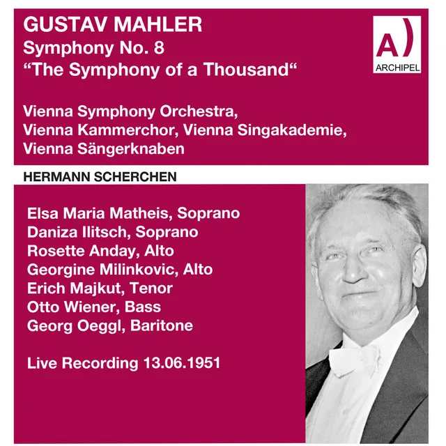 Symphony No. 8 in E Major "Symphony of a Thousand": IIk. Finale to Faust. Alles ist nur ein Gleichnis (Live)