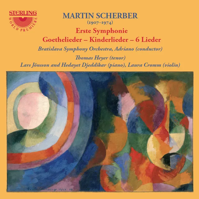 Martin Scherber: Erste Symphony & Songs