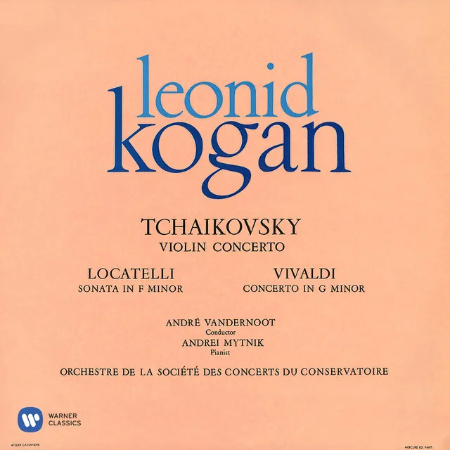 Tchaikovsky: Violin Concerto, Op. 35 - Locatelli: Violin Sonata, Op. 6 No. 7 - Vivaldi: Violin Concerto, Op. 12 No. 1