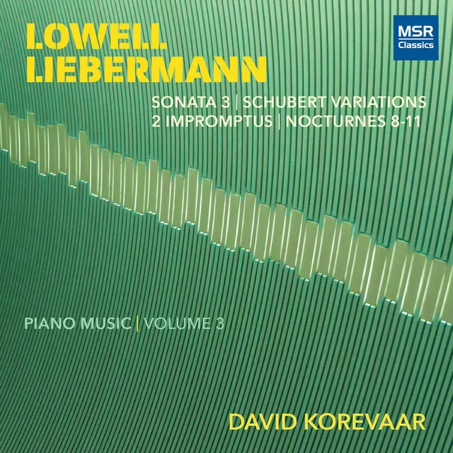 Lowell Liebermann - Piano Music, Vol. 3