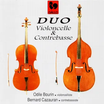 Genzmer - Franchomme - Boukinik - Lindner - Rossini: Pieces for Cello and Double Bass by Odile Bourin