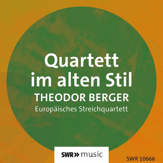 String Quartet in E Minor, Op. 2 "Im alten Stil": II. Andante