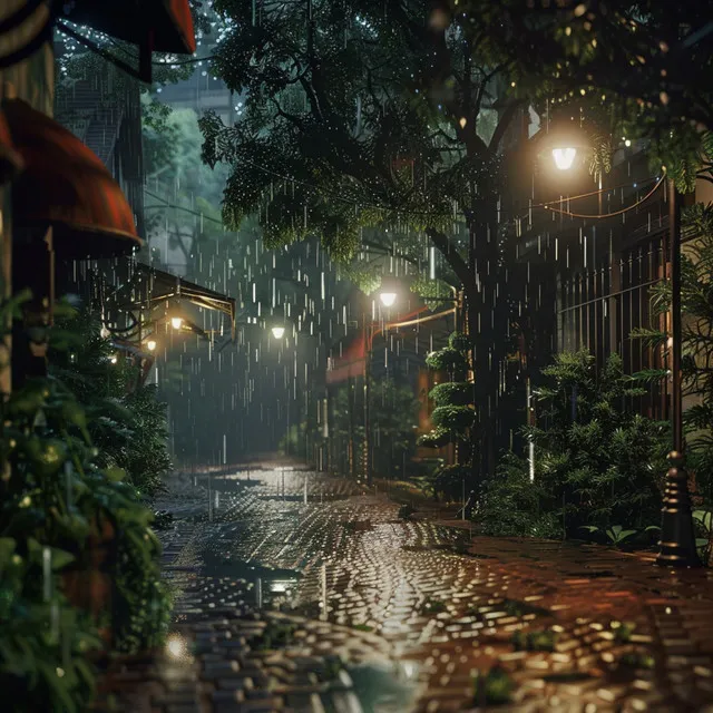 Relaxing Rain for Stress-Free Moments