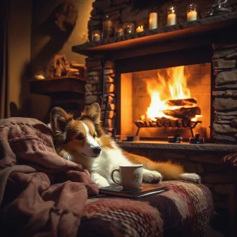 Relajación Binaural De La Chimenea Para Perros: Llamas Crispeantes Para Una Relajación Profunda by Ruidos calmantes