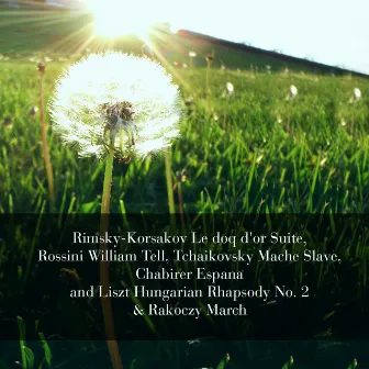 Rimsky-Korsakov Le doq d'or Suite, Rossini William Tell, Tchaikovsky Mache Slave, Chabirer Espana and Liszt Hungarian Rhapsody No. 2 & Rakoczy March by Pasquale Cardillo