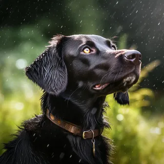 Perros Bajo La Lluvia: Sonidos Binaurales De La Naturaleza by Música para cachorros dormidos