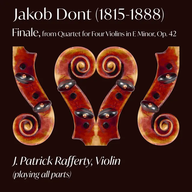 Quartet for Four Violins in E Minor, Op. 42: Finale