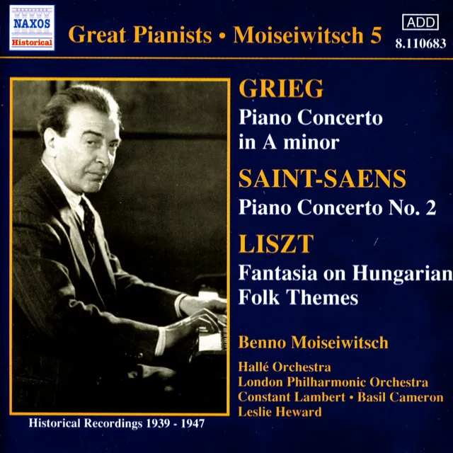 Piano Concerto in A Minor, Op. 16: Piano Concerto in A Minor: I. Allegro molto moderato