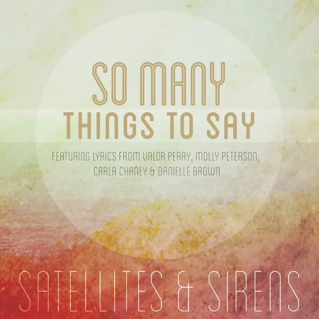 So Many Things To Say - Single