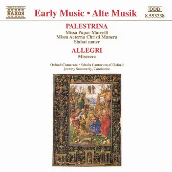 Palestrina: Missa Papae Marcelli / Allegri: Miserere by Oxford Camerata