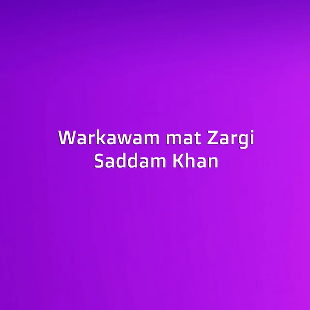 Warkawam mat Zargi