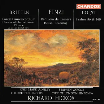 Finzi: Requiem de Camera - Britten: Cantata misericordium - Holst: Two Psalms by John Alley