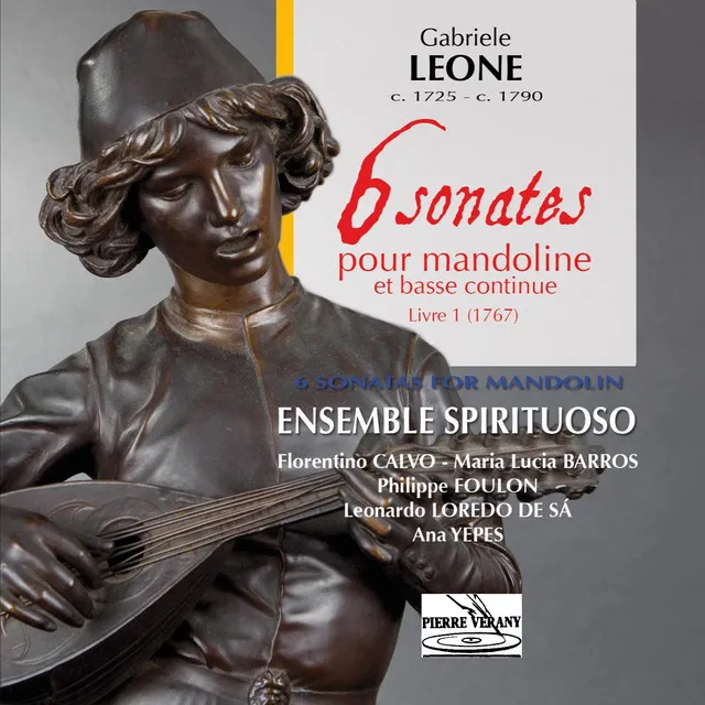 Sonate No. 5 pour mandoline et basse in A Major, Livre I: II. Larghetto