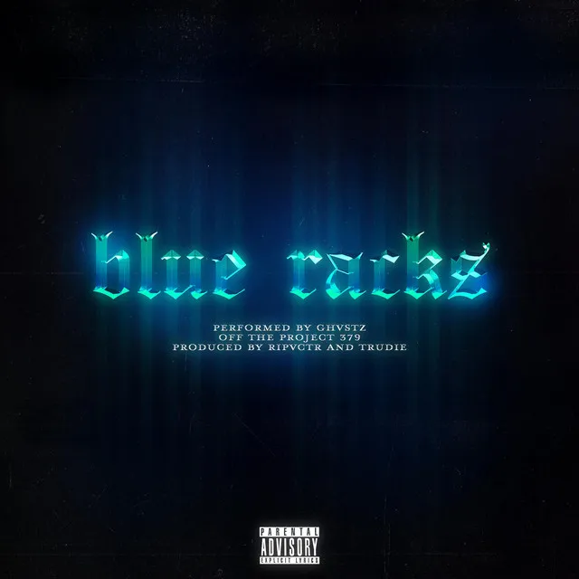 blue racks