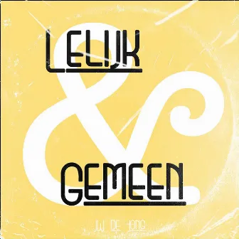 Lelijk en gemeen by JW de Jong