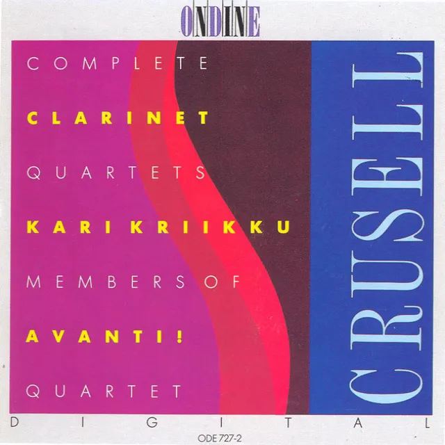 Clarinet Quartet No. 3 in D Major, Op. 7: IV. Finale: Allegro