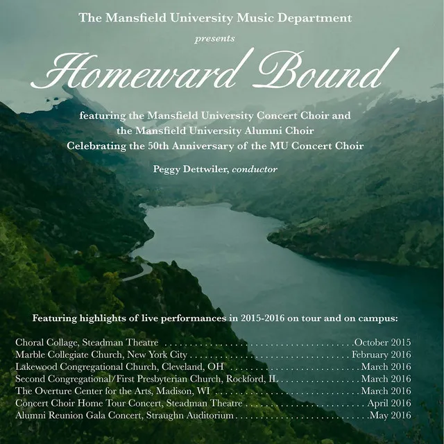 Homeward Bound (Arr. M. Wilberg for Choir & 2 Pianos) [Live]