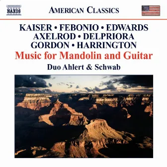 American Music For Mandolin And Guitar by Ahlert & Schwab Duo