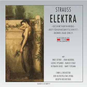 Strauss: Elektra by Joseph Rosenstock