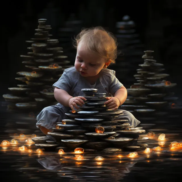 Baby's Musical Oasis in Water