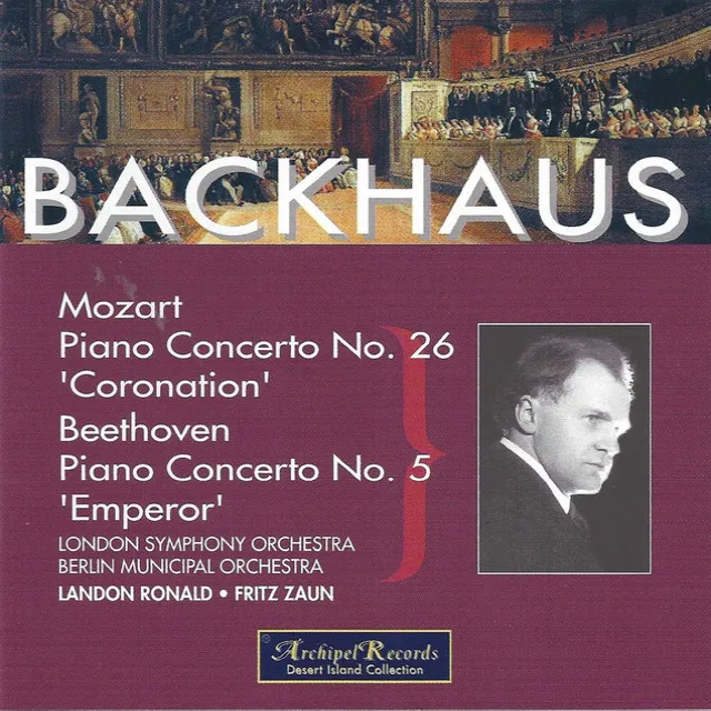 Piano Concerto No. 26 in D Major, K. 537 "Coronation": II. Larghetto