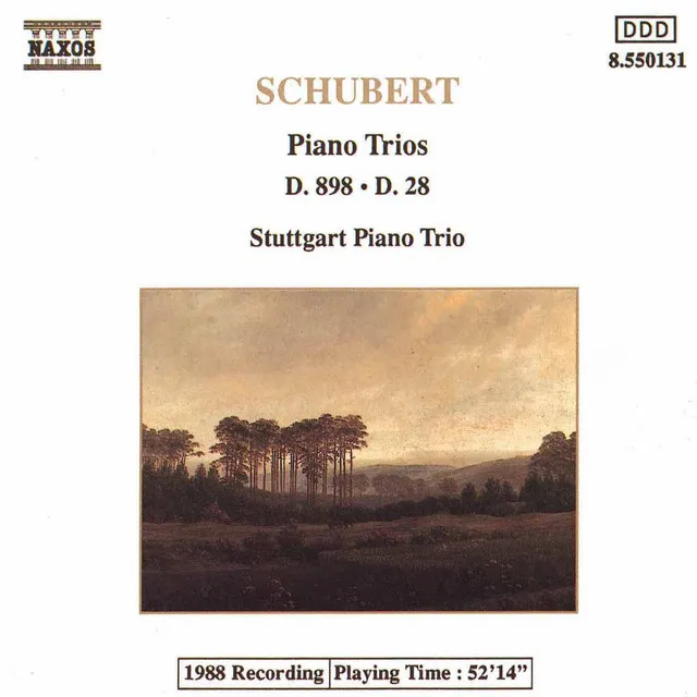 Schubert: Piano Trios In B Flat Major, D. 898 And D. 28