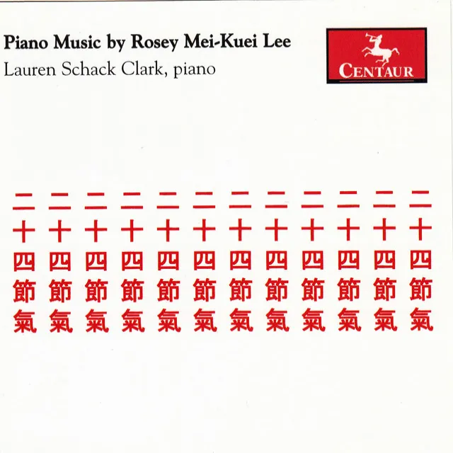 Rosey Mei-Kuei Lee: Piano Sonata in 3 Movements & 24 Solar Terms