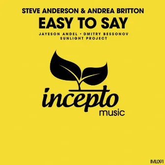 Easy to Say by Andrea Britton