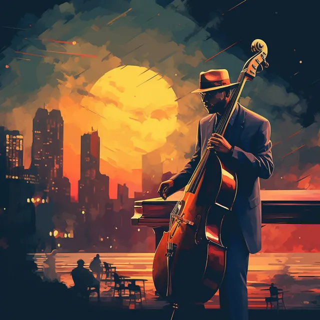 Streetlight Melodies: Hushed Jazz Music