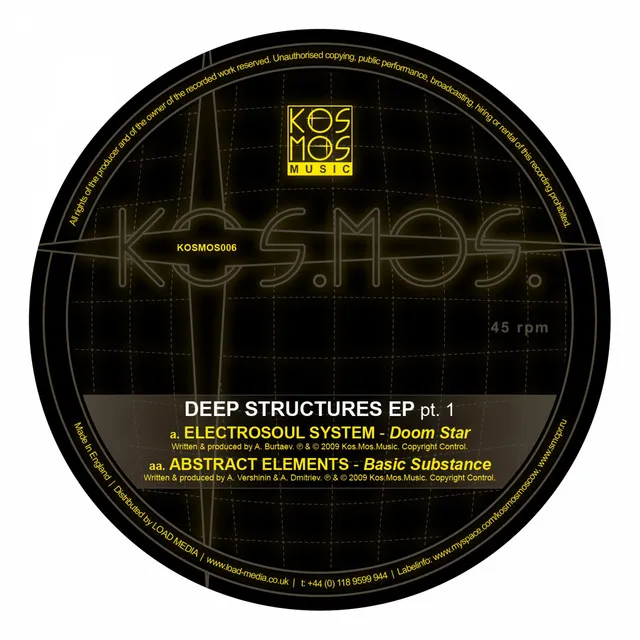 V/A Deep Structures EP Part 1