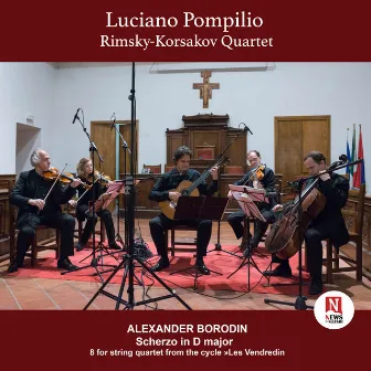 Scherzo in D Major (8 for string quartet from the cycle Les Vendredin) by Luciano Pompilio