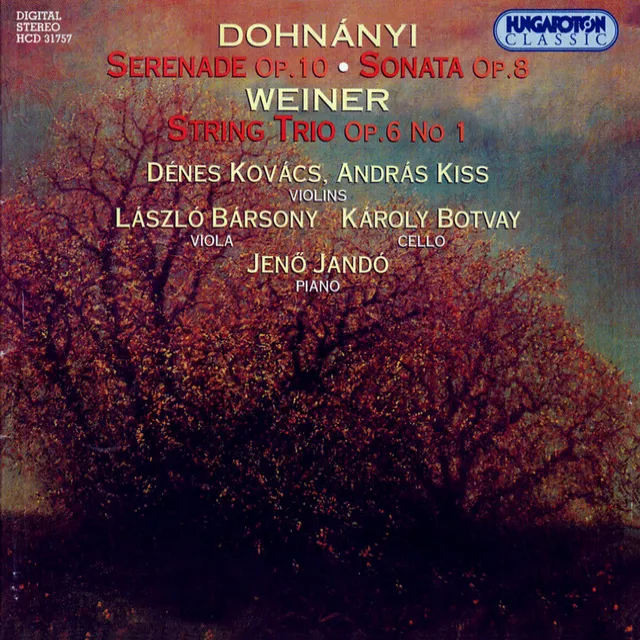 Dohnanyi / Weiner: Chamber Music